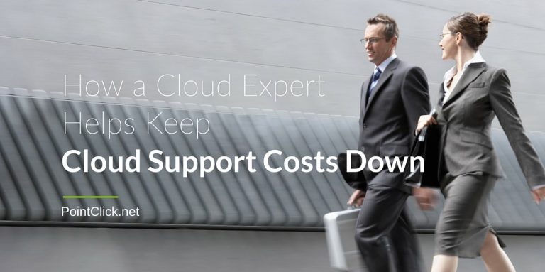 How a Cloud Expert Helps Keep Cloud Support Cost Down