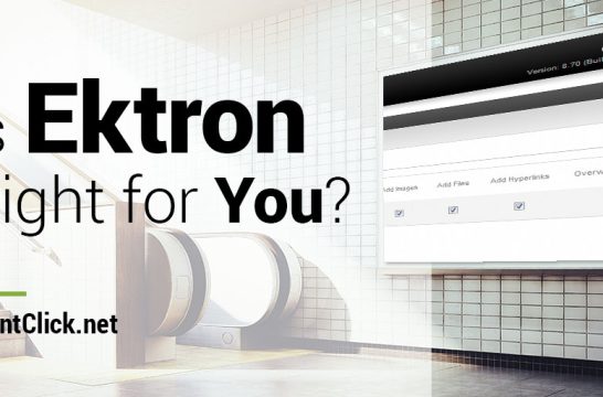 Use the Ektron CMS review to decide if Ektron CMS is right for you
